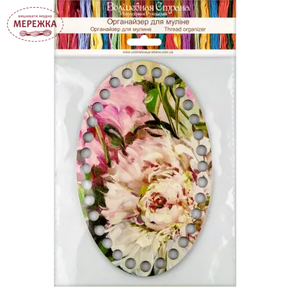 Фото органайзер для муліне фанера з малюнком FLZ(P)-049