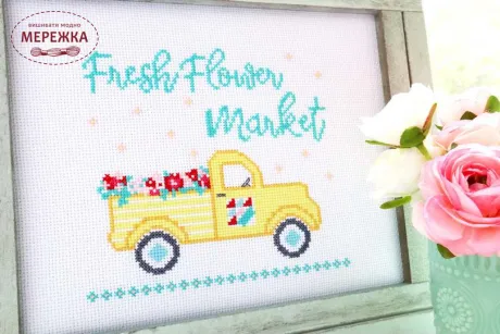 Фото Flamingo Toes Схема Fresh Flower Market