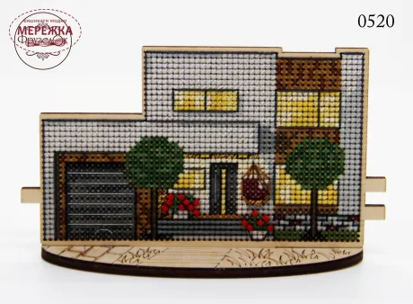 Фотографія Набір для вишивання хрестиком Фрузелок Будинок 0520