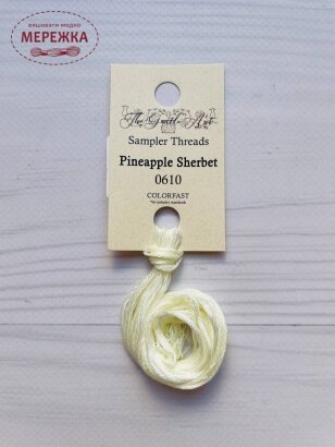 Фото The Gentle Art Sampler Threads Pineapple Sherbet 0610