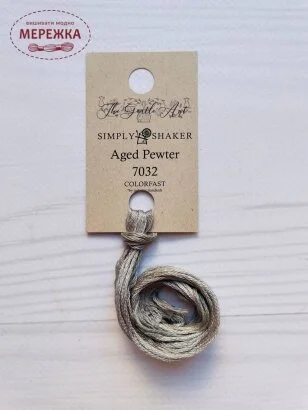 Фото The Gentle Art Simply Shaker Aged Pewter 7032