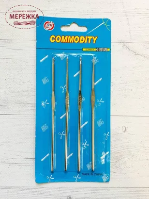 Фото набір металевих гачків, 4шт.