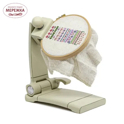 Фото Станок для вишивання Velke Potoky для кріплення пялець Cross Stitch Stand Modern Cream