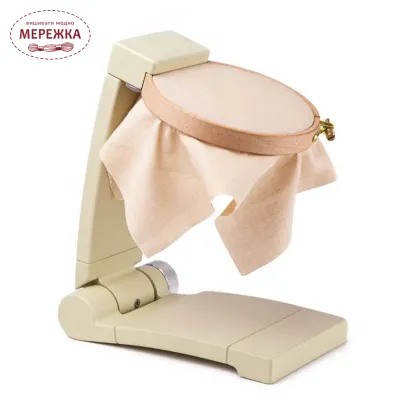 Фото Станок для вишивання Velke Potoky для кріплення п'ялець Cross Stitch Stand Mini NEW Cream 