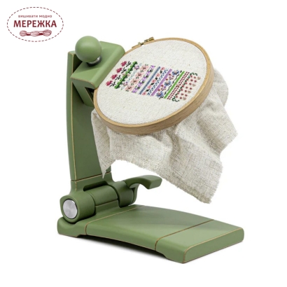 Фото Станок для вишивання Velke Potoky для кріплення пялець Cross Stitch Stand Modern Green