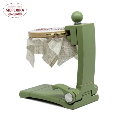 Фото Станок для вишивання Velke Potoky для кріплення пялець Cross Stitch Stand Modern Green