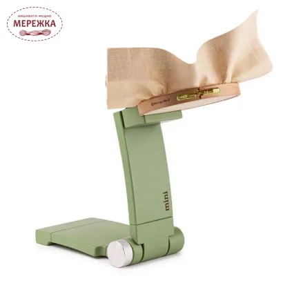 Фото Станок для вишивання Velke Potoky для кріплення пялець Cross Stitch Stand Mini NEW Green