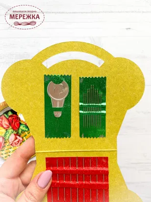 Фото набір голок Корзинка