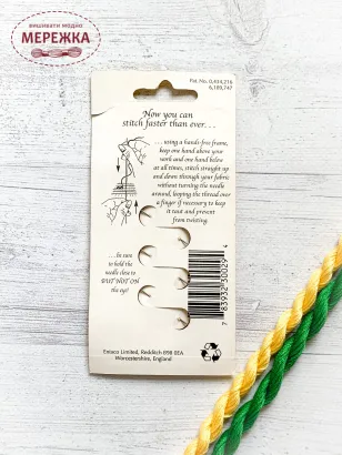 Фото набір голок Джон Джеймс двохсторонні №26