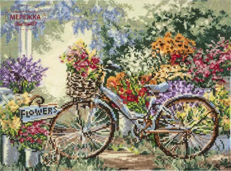 Фото Набір для вишивання хрестиком Trimits Bicycle GCS189