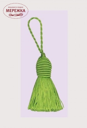 Фото Le Bonheur des Dames Китичка декоративна Green bobble PB16