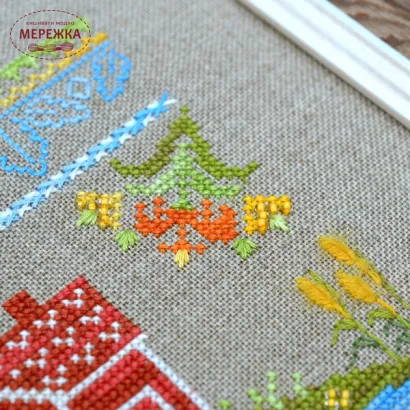 Фото Набір для вишивання хрестиком TelaArtis На ставку Х-029