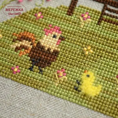 Фото Набір для вишивання хрестиком TelaArtis Курник Х-030