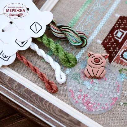 Фото Набір для вишивання хрестиком TelaArtis В калюжі Х-038