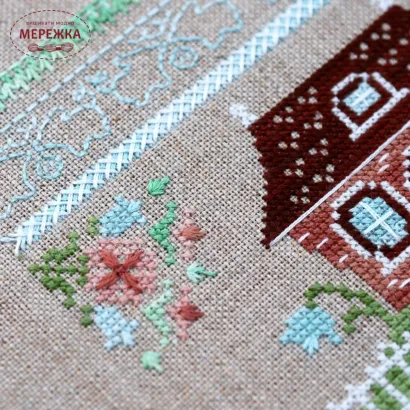 Фото Набір для вишивання хрестиком TelaArtis В калюжі Х-038