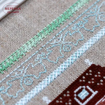 Фото Набір для вишивання хрестиком TelaArtis В калюжі Х-038