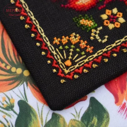 Фото Набір для вишивання хрестиком TelaArtis Петриківка. Натхнення (жар-птаха) Х-053