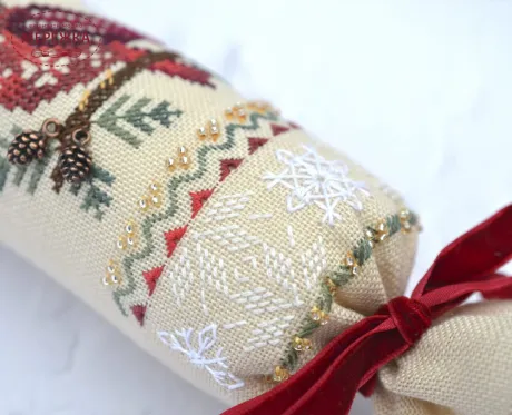 Фото Набір для вишивання хрестиком TelaArtis Цукерка. Зимовий гість Х-311