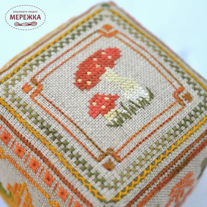 Фото Набір для вишивання хрестиком TelaArtis Осінній кубик Х-355