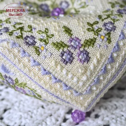 Фото Набір для вишивання хрестиком TelaArtis Чорничне біскорню Х-361