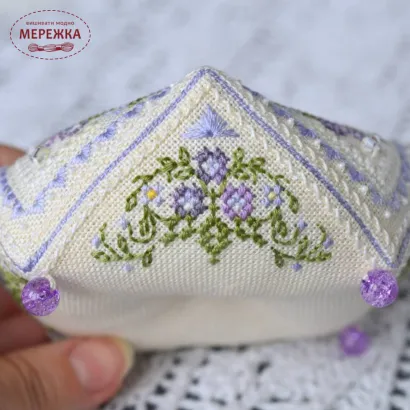 Фото Набір для вишивання хрестиком TelaArtis Чорничне біскорню Х-361