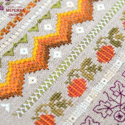 Фото Набір для вишивання хрестиком TelaArtis Осінні скарби Х-505