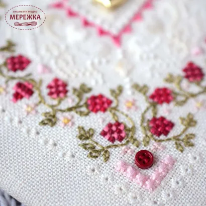 Фото Набір для вишивання хрестиком TelaArtis Малиновий зефір Х-604