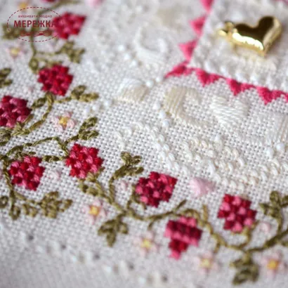 Фото Набір для вишивання хрестиком TelaArtis Малиновий зефір Х-604