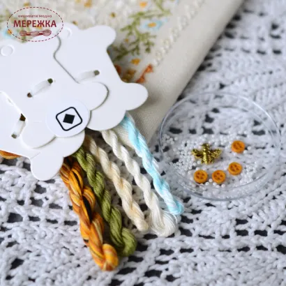 Фото Набір для вишивання хрестиком TelaArtis Медовий зефір Х-606