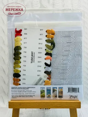 Фото Набір для вишивання хрестиком HeritageCraft Тоскана H567