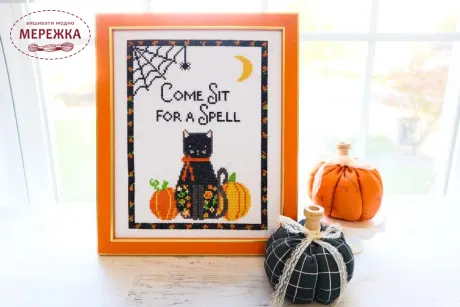 Фото Flamingo Toes Схема Come Sit for a Spell