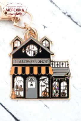 Фото Flamingo Toes Підвіска Halloween Shop Enamel Charm