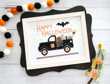 Фото Flamingo Toes Схема Happy Halloween