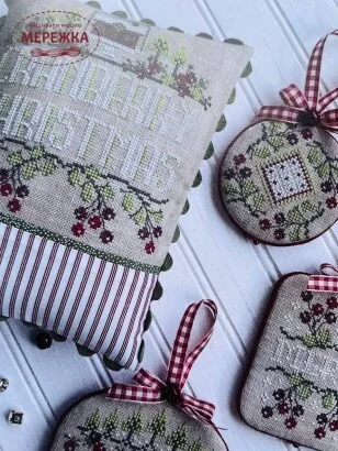 Фото Hands On Design Схема Cranberry Christmas HD-193