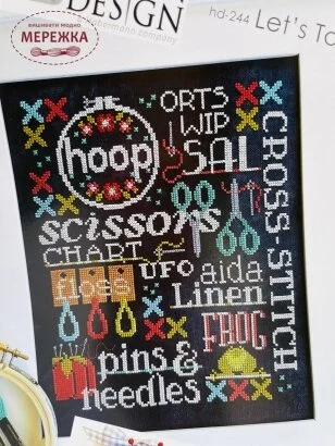 Hands On Design Схема Let's Talk Stitching HD-244