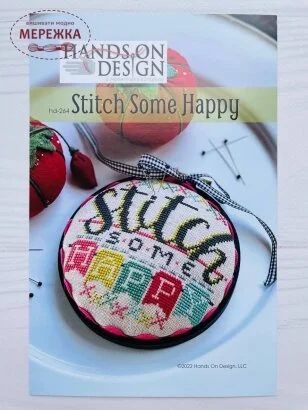 Фото Hands On Design Схема Stitch Some Happy HD-264
