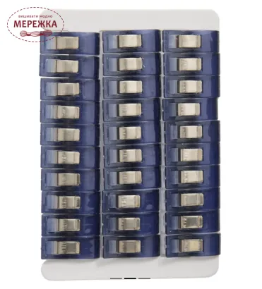 Фото Hobby Gift "Hobby Gift Create" Прищіпки для роботи з тканинами, 30шт HGC230.S.01