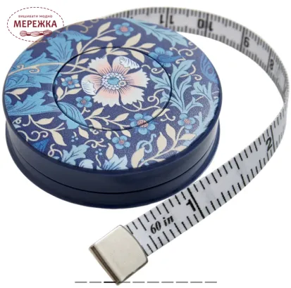 Фото Hobby Gift "Hobby Gift Create" Сантиметрова стрічка BlueFlowers HGC253.01