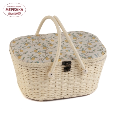 Фото Скринька для рукоділля Hobby Gift Wicker Morris Lemons HGLHB.601