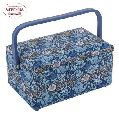 Фото Скринька для рукоділля Hobby Gift Woodblock Floral HGMP.674