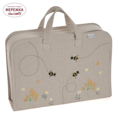 Фото Органайзер для муліне Hobby Gift Сумка для проєктів Bee HGPCL.347