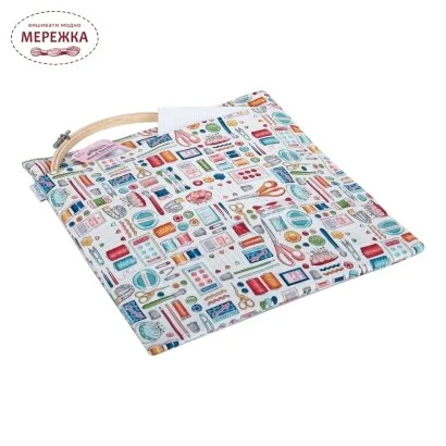 Фото Органайзер для муліне Hobby Gift Сумка для проєктів Mini Sawing Mashines HGPPL.638