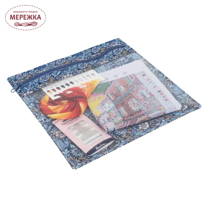 Фото Hobby Gift Конверт для проєктів Project Pouch Woodblock Floral HGPPL.674