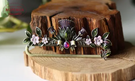 Фото Белпул Шовковиця THISTLE Violet Бузковий, 11см HTV