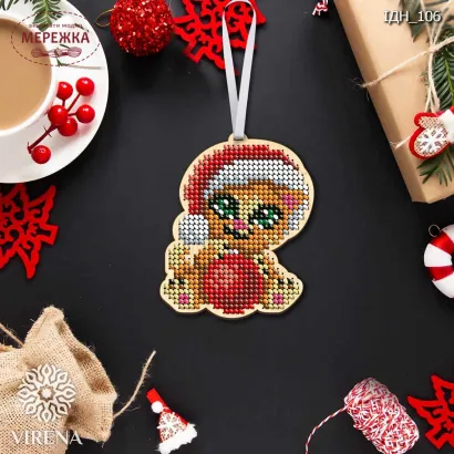 Фото Виріб для вишивання VIRENA іграшка дерев'яна ІДН-106