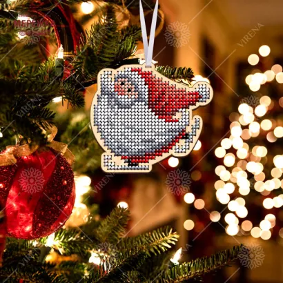 Фото іграшка новорічна для вишивання ІДН-086