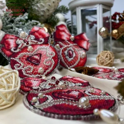 Фото Набір для вишивання хрестиком Сузір'я Єдинорога Іскра життя (прозора з гнучкого пластика з підвісом) К4 гн