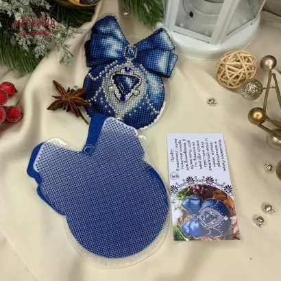 Фото Набір для вишивання хрестиком Сузір'я Єдинорога Іскра захисту (прозора з гнучкого пластика з підвісом) С2 гн