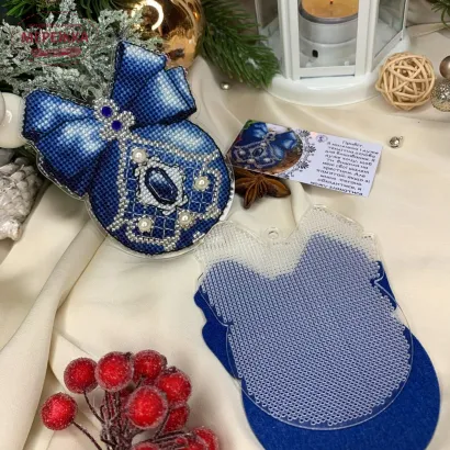 Фото Набір для вишивання хрестиком Сузір'я Єдинорога Іскра завірюхи (прозора з гнучкого пластика з підвісом) С1 гн