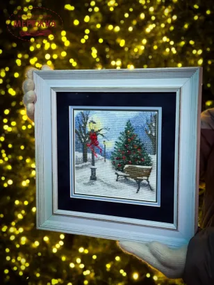 Фото Набір для вишивання хрестиком ЛЕЛЯ Зимова прогулянка ЛВ-160